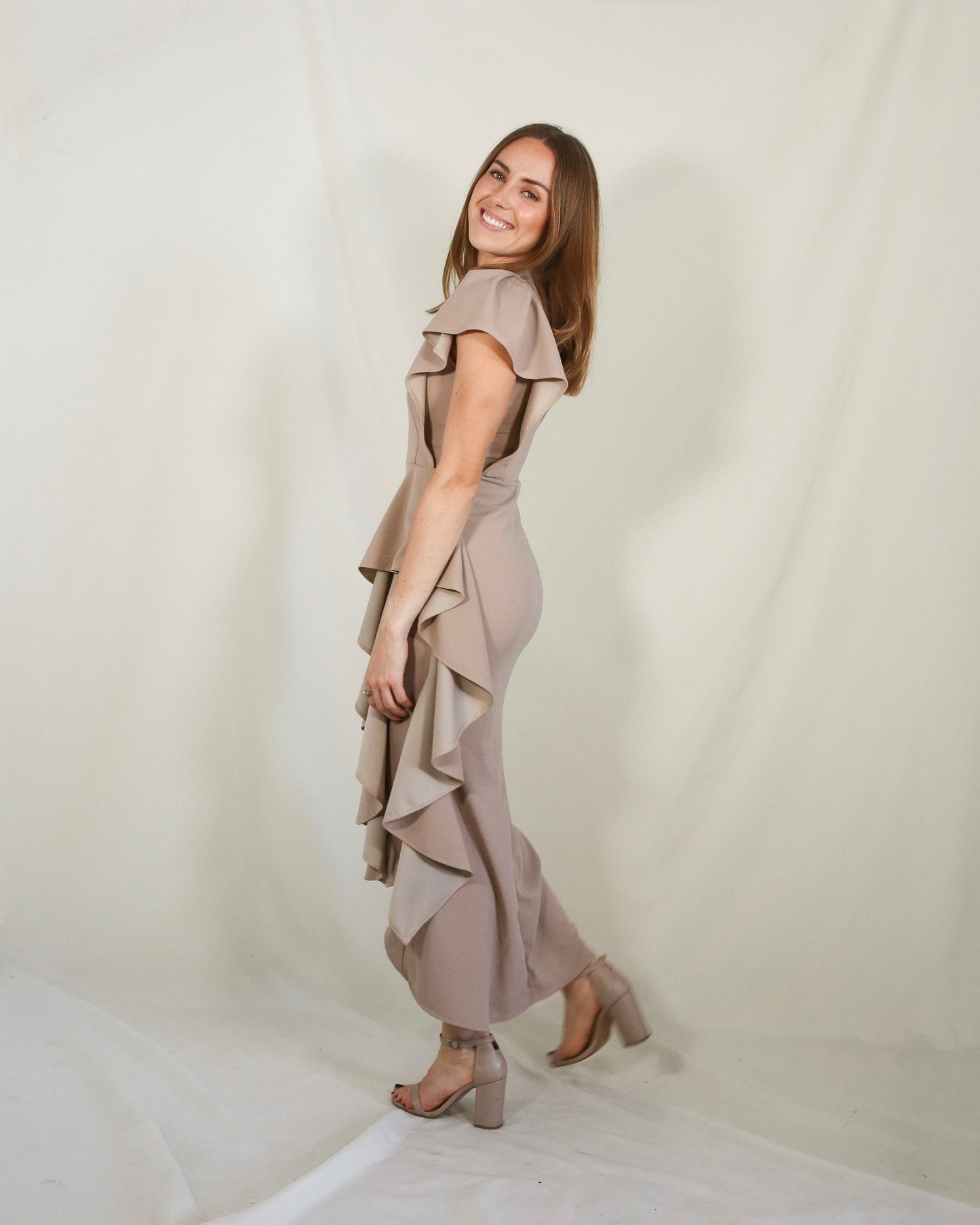 Vestido de lactancia, beige Jessica