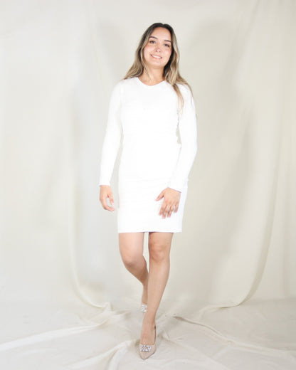 Vestido de maternidad y lactancia ivory Larisa