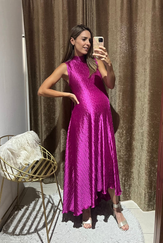 Vestido de maternidad Sonia, hot nazareno corrugado M