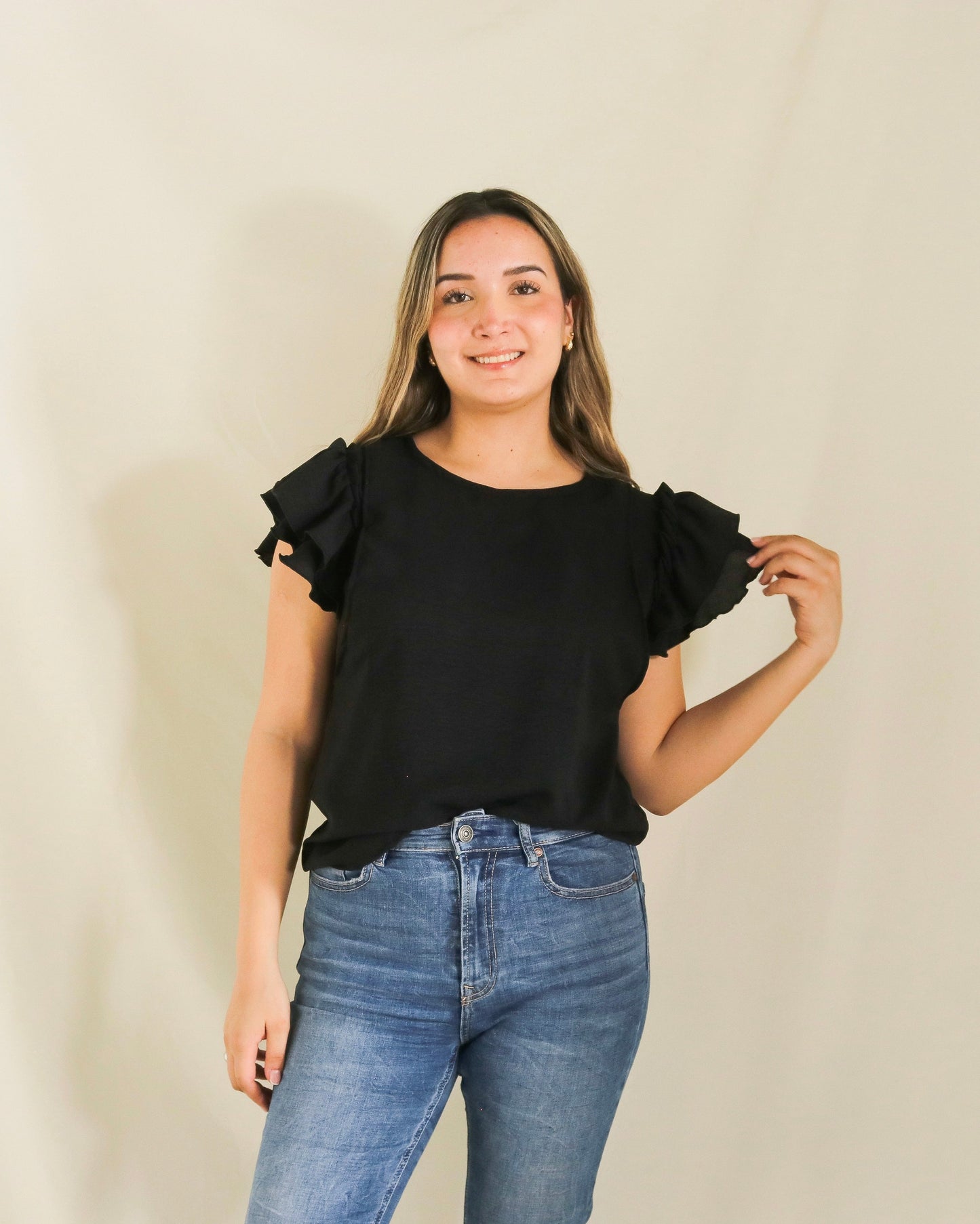 Blusa de lactancia, Adri negra CH a XG