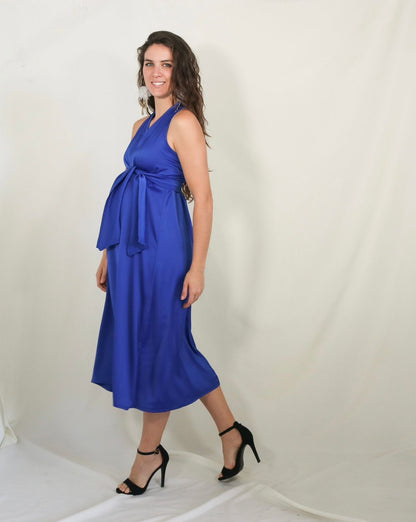 Vestido de maternidad, Dinora azul rey CH