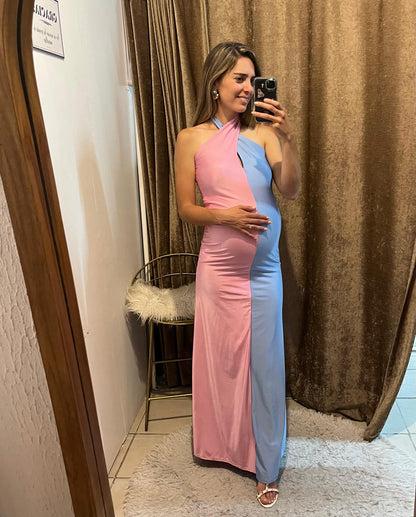 Vestido de maternidad, Marilu gender reveal