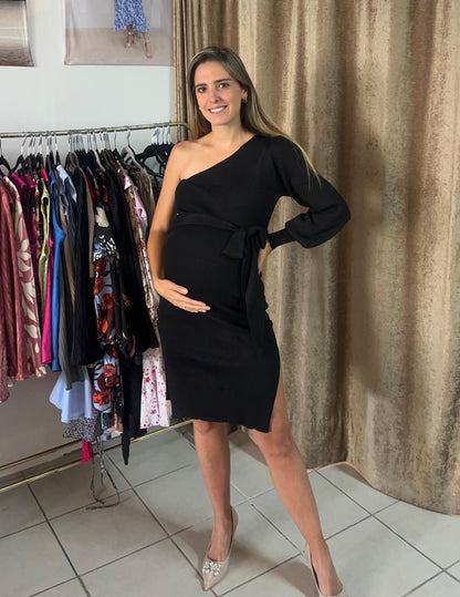 Vestido de maternidad stretch una manga