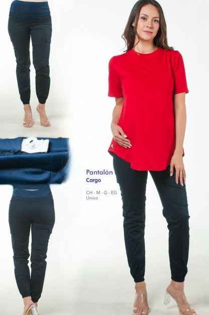 Pantalones cargo de maternidad (varios colores) (Copy)