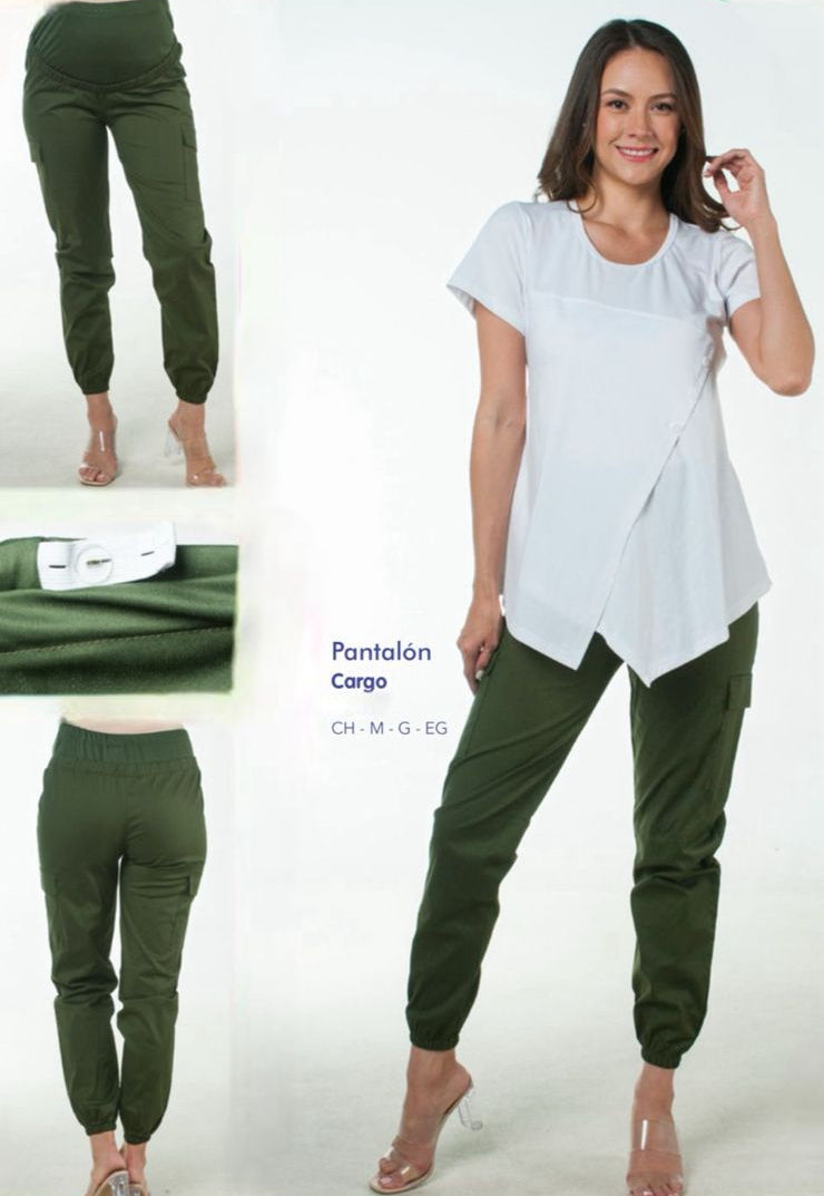 Pantalones cargo de maternidad (varios colores) (Copy)