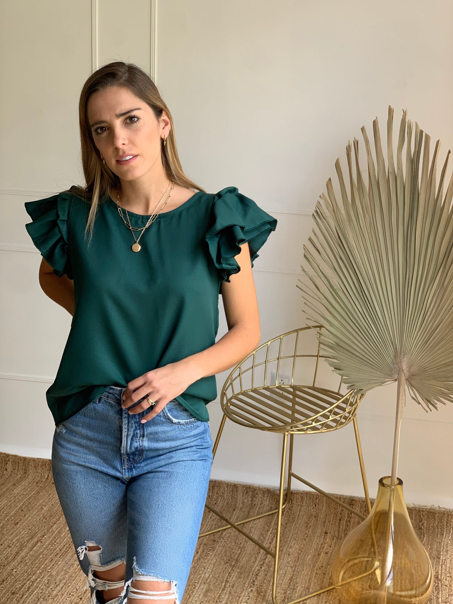 Blusa de lactancia, Adri verde G
