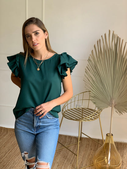 Blusa de lactancia, Adri verde G
