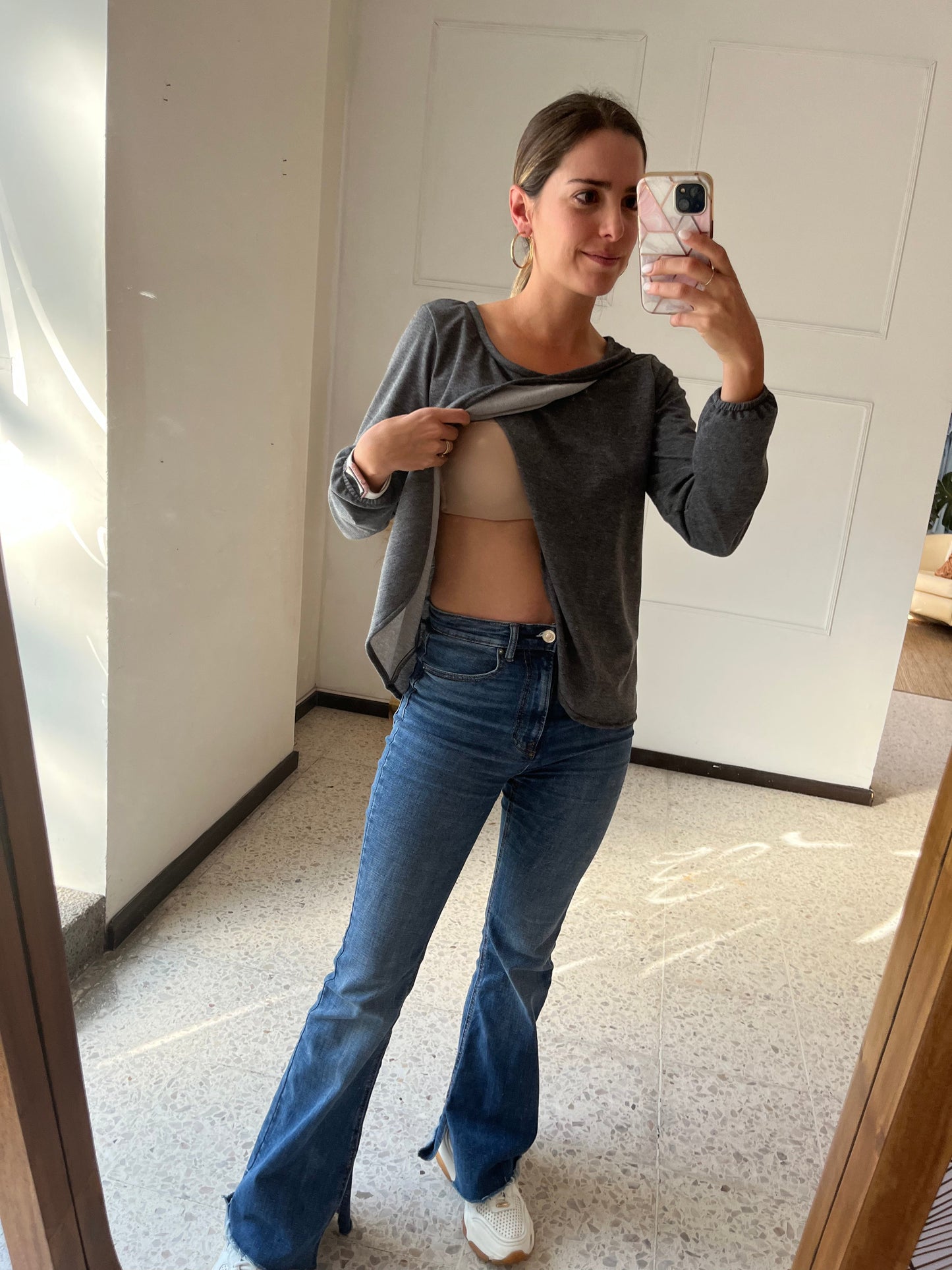 Suéter Diana, gris