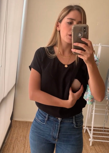 Blusa de lactancia, Esme negra G