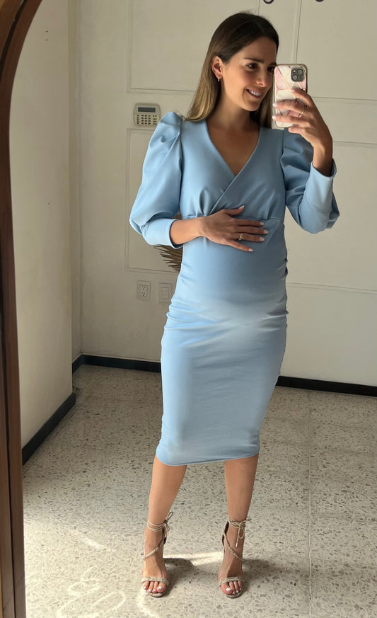 Vestido de maternidad, Yuridia azul Yuridia CH